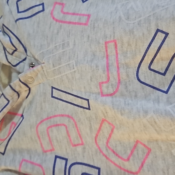 *FINAL* JUICY COUTURE SILVER HEATHER HOODIE: NEW WITH TAGS: SIZE 24 MTH - Picture 3 of 5